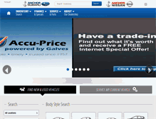Tablet Screenshot of anchorautogroup.com